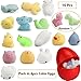 LightAngel 16pcs Squishy Toys Filled Easter Eggs,Easter Basket Stuffer Fillers,Food Grade Prefilled Easter Eggs with Surprise Funny Toys,Prize Rewards for kids,Soft Stress Relief