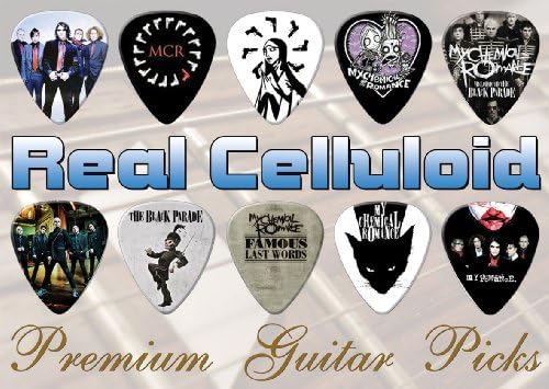 Printed Picks Company My Chemical Romance Guitar Picks X 10 (A4)
