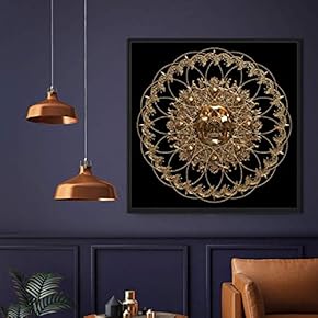 Floating Framed Canvas Wall Art for Living Room, Bedroom Runner Canvas Prints for Home Decoration Ready to Hang - 16x16 inches