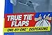 60-Count Poly-America Husky 55 Gallon Nothing's Tougher Clear Drum Can Liners Trash Garbage Bags 1 Mil. Thickness One-by-One Dispensing with True Tie Flaps and Straight Seamed Bottom (HK55WC060C)