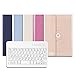 Coo iPad Mini 4 Bluetooth Keyboard Cases with 360 Degree Rotation and Multi-angel Stand
