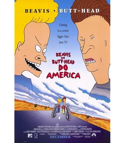 ☆Beavis and Butthead☆ ポスター　Vintage MTV Vintage 1993 Beavis and Butthead Poster FACTORY SEALED