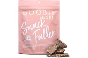 BOOBIE BRANDS Boobie Bark - Superfood Granola Snack and Lactation Supplement - Cocoa Crunch 6.4oz