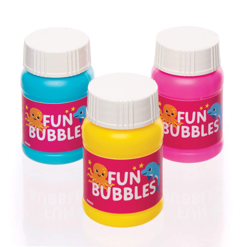 Baker Ross AW665 Sealife Bubbles (Pack of 8) Perfect for Party Bag