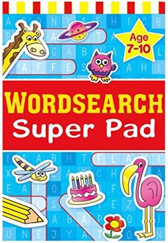 Brown Watson Wordsearch Super Pad, multicolour, 9.5L x 6.5W cm