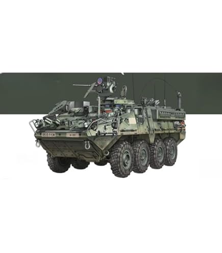 Amazon.com: Trumpeter 1/35 M1132 Stryker Engineer Squad Vehicle