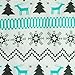 Neartime Puppy Clothes, Doggy Outfit Printed Snow Fawn Interlock Christmas Pet Shirt (M)