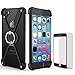 OATSBASF for iPhone 7/8 Bumper, for iPhone 7/8 Case with Finger Ring Holder [2 Screen Protectors] for iPhone 7/8
