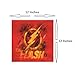 Modern Littles Justice League 5 Piece Canvas Wall Art Set Featuring Superhero Character Designs of Superman, Batman, Green Lantern and Flash Gordon, Multicolored