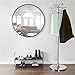 Umbra Hub Wall Mirror With Rubber Frame – 37-Inch Round Wall Mirror for Entryways, Washrooms, Living Rooms and More, Doubles as Modern Wall Art, Blackthumb 3