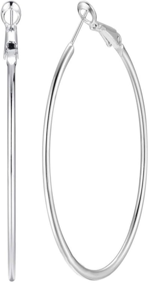 7 Paia Orecchini A Cerchio In Acciaio Inox 316L - Ipoallergenici, 8-20mm, Per Donne, Uomini, Cartilagine, Regalo - Foto 7