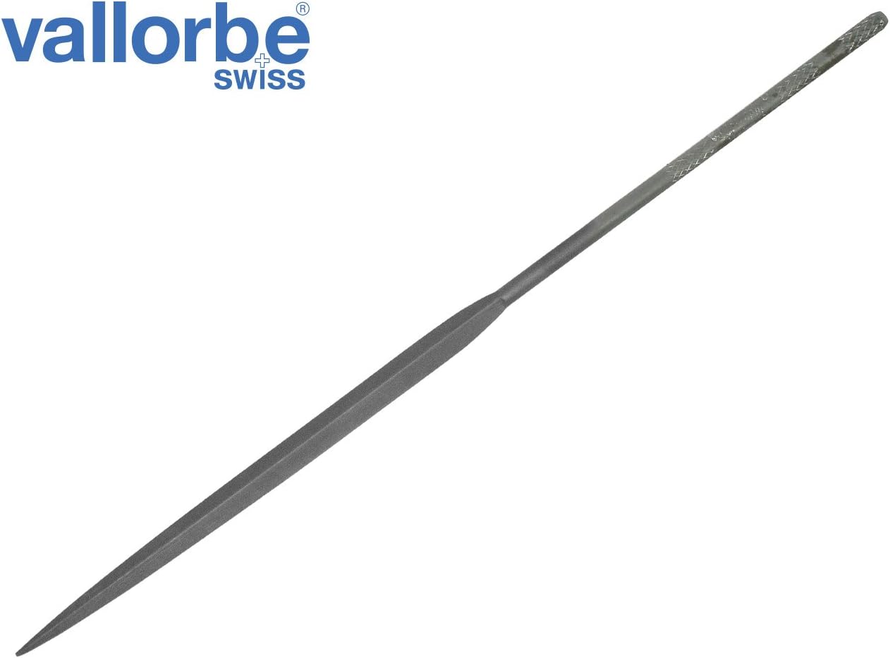 Vallorbe Swiss 16cm Jewellers Barrette Needle File Cut 2 for Jewellery Filing