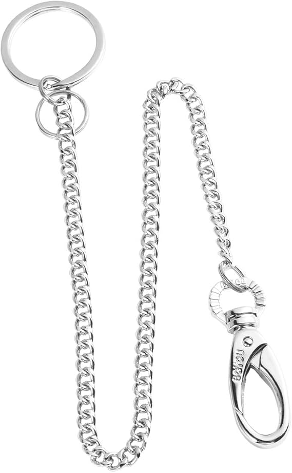 KESYOO Belt Keychain Creative Long Chain Waist Hanged Key