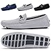 SONLLEIVOO Men's Penny Loafers Moccasins Suede Casual Shoes Sneakers Loafers Slip On Flats Shoes