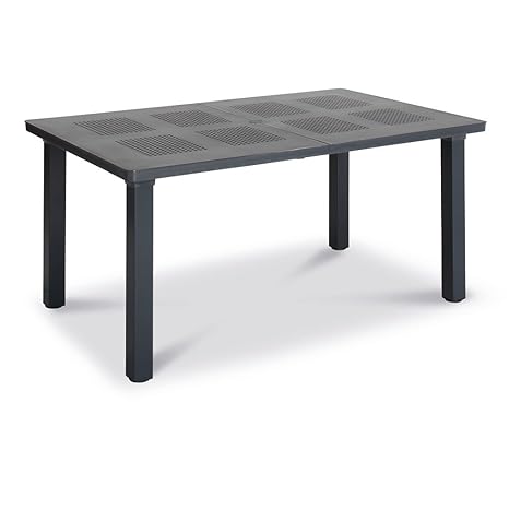 BEST 49352250 Ausziehtisch Rialto 160/220 x 100 cm, anthrazit