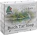 Natural Birch Tar Soap. (9.6 oz. Pack of 2 Bar). Care Body and Face. Treatment of Eczema and Psoriasis. Soap Essential Oils. Acne and Blackhead Treatment. For Men, Women & Teens. For All Skin Types.