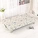 PengXiang Futon Sofa Cover, Slipcover Solid/Muti Color Sofa Bed Covers Full Folding Elastic Armless 80 x 50 inch, Lightweight Stretch Furniture Protector- Pattern-a:80