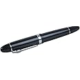 JINHAO Advanced Fountain Pen 159 Black Bright with Silver Broad Nib