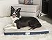 Simmons Beautyrest Thera Bed Orthopedic Memory Foam Dog Bed and Kennel / Crate Mat