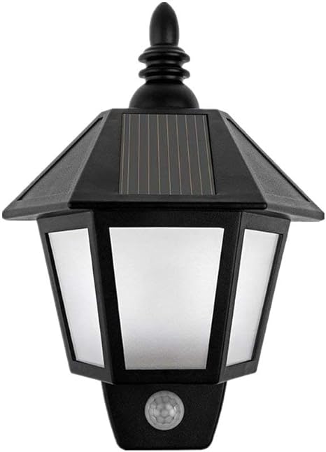 LEIKAS Außenleuchten LED-Laternenlampe, solarbetriebene Bewegungssensor