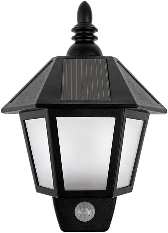 LEIKAS Außenleuchten LED-Laternenlampe, solarbetriebene Bewegungssensor