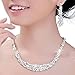 StillCool® Luxury Crystal Bridal Jewelry Sets Hotsale Necklace+earrings Jewelry Wedding