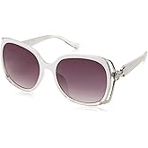 Jessica Simpson Womens J5686 Oversized Square Sunglasses With Uv400 Protection.