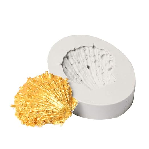 RainBabe Molde de Pastel Forma Sirena Concha Serie Marino Estilo A ...