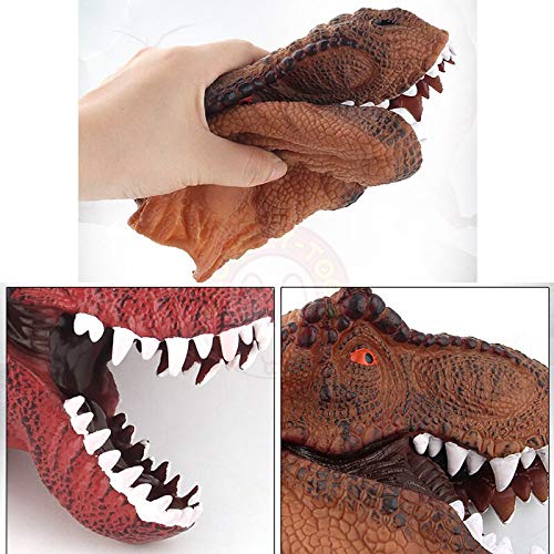 image for Scallion Finger Puppets Dragon Toy On Hand Shark Puppet World Park Vel