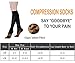 Iseasoo Copper Medical Compression Socks Circulation Men & Women 15-20 mmHg - Best for Running, Hiking, Athletic, Pregnancy,Travel