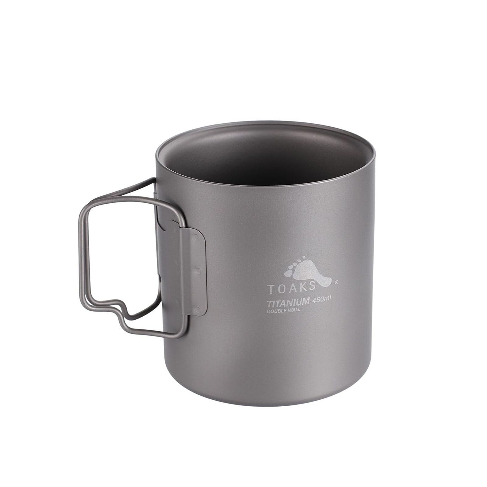 TOAKS Titanium 450ml Double Wall Cup Camping Coffee Pot Mug