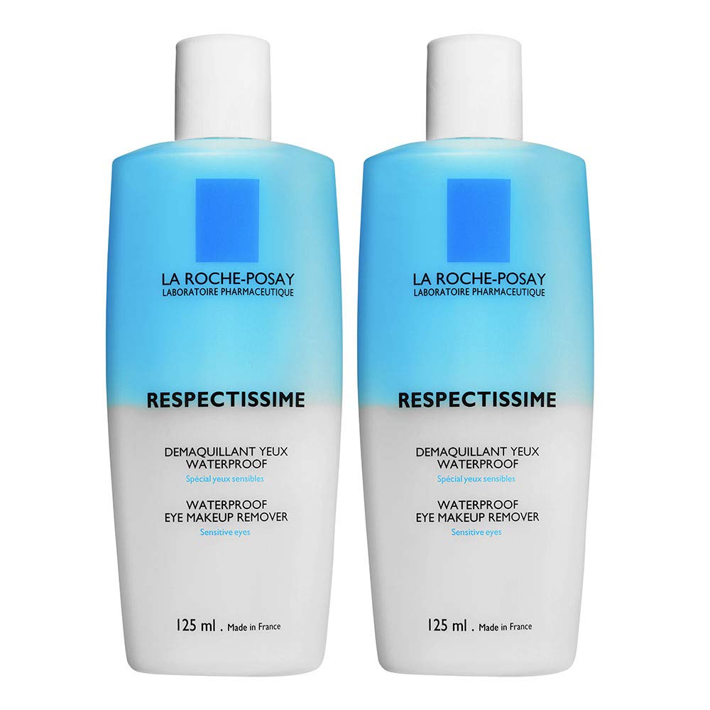 La Roche-Posay Respectissime Waterproof Eye Makeup Remover 2 x 125ml