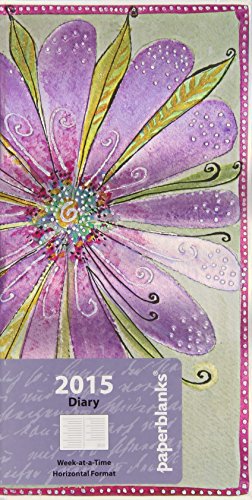 Florescence - Paperblanks 2015 Weekly Planner (Slim 3.5 x 7 Horizontal)