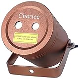 Cheriee Laser Christmas Lights Outdoor Motion Laser Light Projector Waterproof IP65 Decoration Red and Green Aluminum Moving Star Laser Show in Bronze