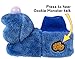 Sesame Street Cookie Monster Socktop Slipper for Toddlers,with Sound Chip (Toddler Dual Size 5/6, Blue)