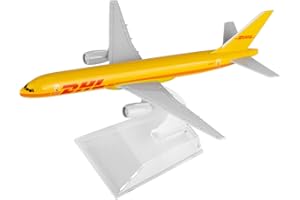 1/400 Scale Alloy DHL B757 Cast Planes Airplane Model Simulation Diecast Aircraft Aviation Model for Collection Gift