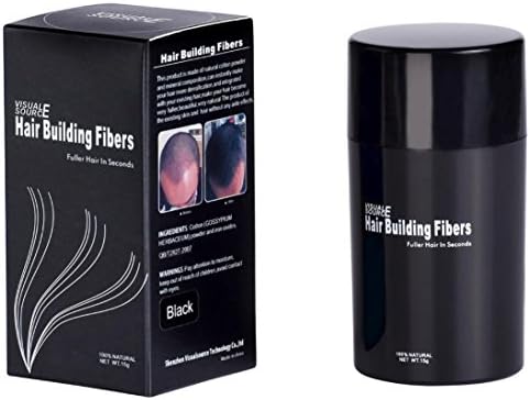 Hair Building Fibers - Best Keratin Hair Fibers Instantly Thickens Thinning Hair for Men and Women - Natural Hair Loss Concealer (Coffee)