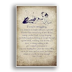 Framed Canvas Wall Art for Living Room, Bedroom Beautiful Quotes Canvas Prints for Modern Home Decoration Ready to Hang - 16"x24" inches