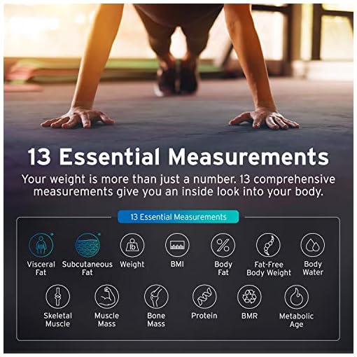 Etekcity Smart Scale for Body Weight, Digital Bathroom Weighing Machine for Fat Percentage BMI Muscle, Accurate Body… - Image 5