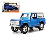 1973 Ford Bronco Blue 1/32 by Jada 97314