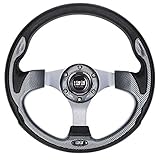 10L0L Universal 12.5 inch Golf Cart Steering Wheel