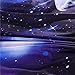YOU SA 3D Blue Purple Galaxy Printing Bedding Duvet Cover Set Starry Bedding Full (06)