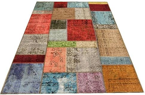 Overdyed Patchwork Rug,Handmade Rug,Anatolian Rug,Turkish Rug