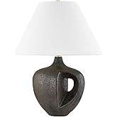 Hudson Valley Lighting L7124-AGB/C07 Avenel - 1 Light Table Lamp 24 inches Tall and 19 inches Wide - Aged Brass/Ceramic React