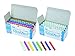On 6 Colors DCC-72-6C 72 Units in Japan Physics and Chemistry da Stress Choke (Japan Import) Dustless Chalk 72pcs, 6 Colors