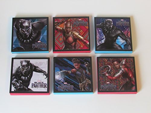 Black Panther Avengers Note Pad Set Birthday Party Favors Pinata Goodie Bag Stuffers