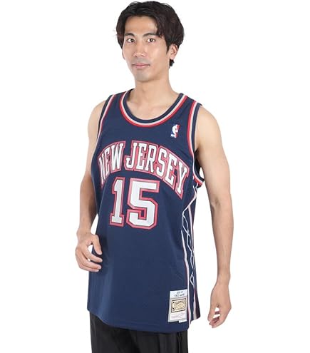 Amazon.com : Mitchell and Ness Erving Sixers #6 Red Swingman