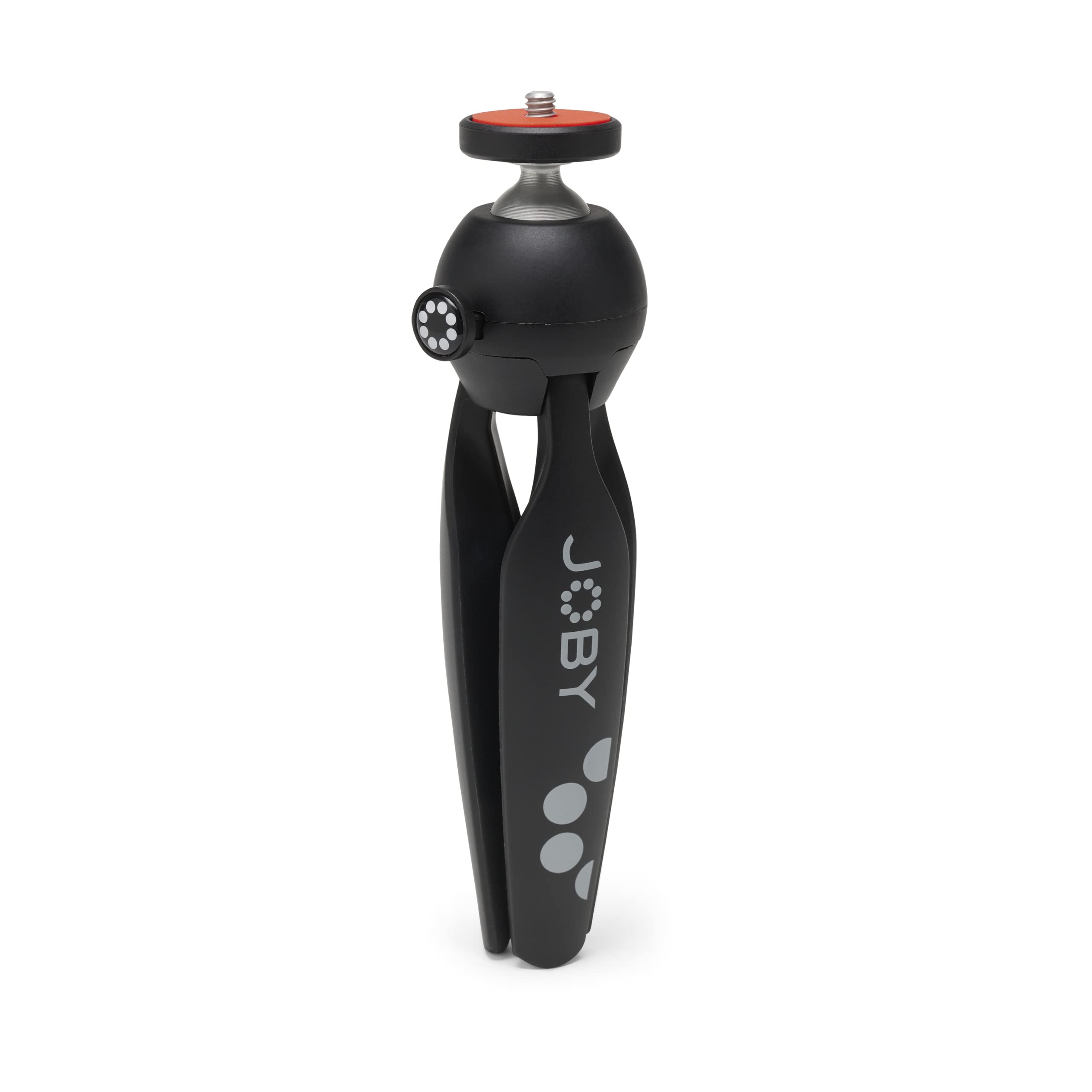 JOBY HandyPod 2, Table Top Tripod with BallHead, Handheld Phone Tripod for Smartphones, Action Cam and Mirrorless Cameras or Devices up to 1.0Kg (2.2lbs), Black