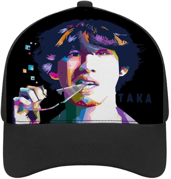 Amazon Qnongq ワンオーケーロック Takaキャップ メンズ 帽子 野球帽 ユニセックス キャップ コットン100 サイズ調節可 遮光 速乾 大きいサイズ 調節可能 おしゃれ Black キャップ 通販