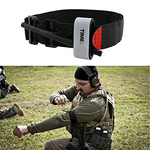 2 Pack of Tourniquets, Stops Bleeding from Life Threatening in Hunting and Hiking, Life Saving First Aid Equipment, Best for Rapid Rescue in Combat & Severe Emergencies and Blood Loss